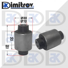Тампон Ø 10 х Ø 30 х 50/30 mm
